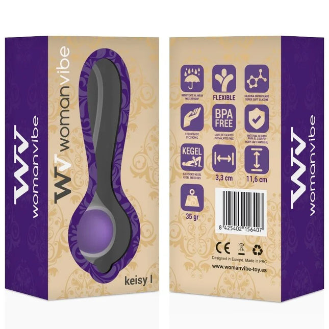 WOMANVIBE - KEISY I BALL GEISHA SILICONE - Liebeskugeln