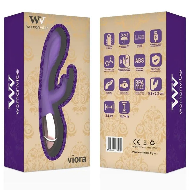 WOMANVIBE - VIORA SILIKONVIBRATOR - Rabbit-Vibratoren