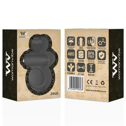 WOMANVIBE - ZEUS SILICONE VIBRATOR RING - Penisring für Paare