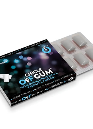 WUG GUM - OFF AUS BALLERINA TRYPTOPHAN ZITRONENMELISSE UND MELATONIN 1 X 8 EINHEITEN