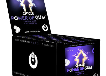 WUG POWER UP - ENERGIE-BOOST & FOKUSVERBESSERER | DISPLAY 12 X 8 EINHEITEN