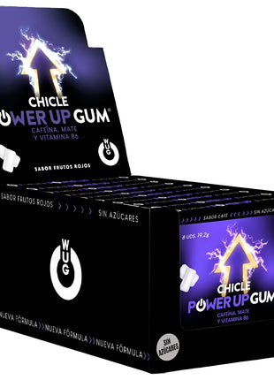 WUG POWER UP - ENERGIE-BOOST & FOKUSVERBESSERER | DISPLAY 12 X 8 EINHEITEN