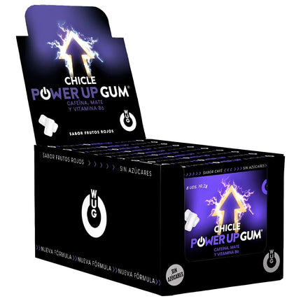 WUG POWER UP - ENERGIE-BOOST & FOKUSVERBESSERER | DISPLAY 12 X 8 EINHEITEN