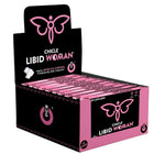 Pink und schwarzes display von wug sex sense libido-steigerer für frauen kaugummis mit maca und vitamin b6 ingredients