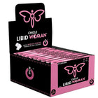 Pink und schwarzes display von wug sex sense libido-steigerer für frauen kaugummis mit maca und vitamin b6 ingredients
