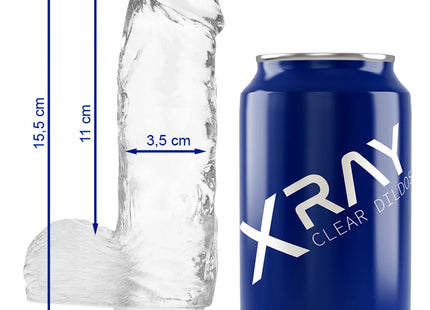 X RAY - KLARER HAHN MIT BLLEN 15.5 CM -O- 3.5 CM