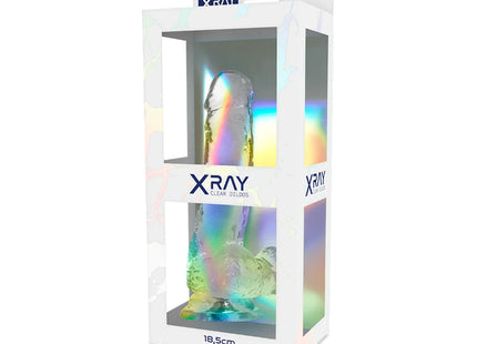 X RAY - KLARER HAHN MIT EIER 18.5 CM -O- 3.8 CM