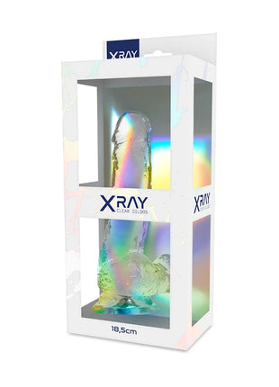 X RAY - KLARER HAHN MIT EIER 18.5 CM -O- 3.8 CM