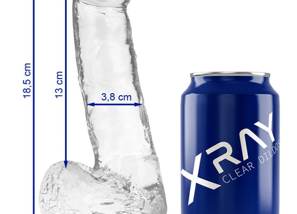 X RAY - KLARER HAHN MIT EIER 18.5 CM -O- 3.8 CM
