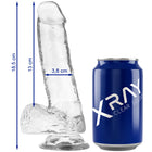 X RAY - KLARER HAHN MIT EIER 18.5 CM -O- 3.8 CM