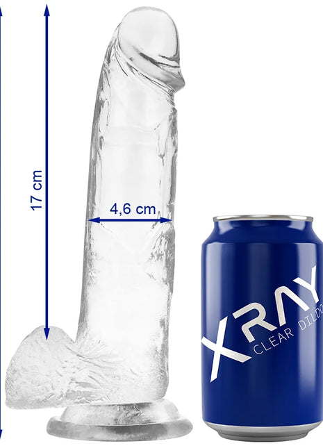 X RAY - KLARER HAHN MIT EIER 22 CM -O- 4.6 CM