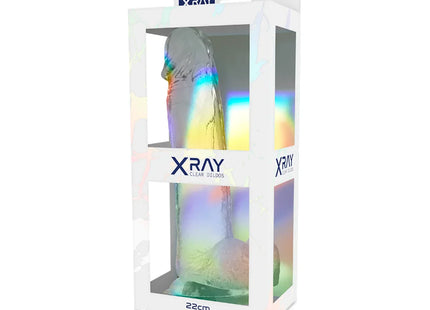 X RAY - KLARER HAHN MIT EIER 22 CM -O- 4.6 CM