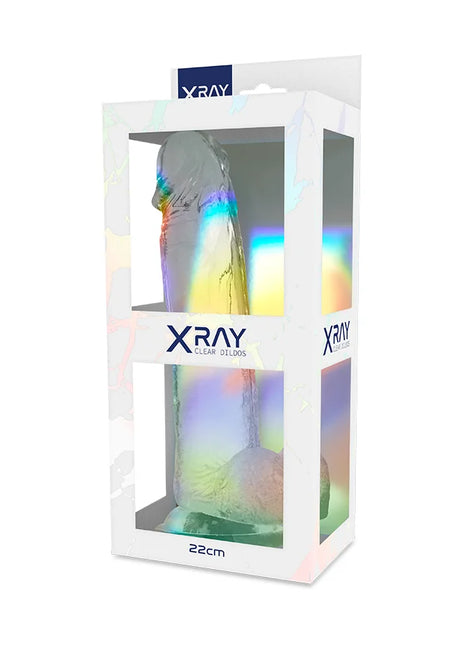 X RAY - KLARER HAHN MIT EIER 22 CM -O- 4.6 CM
