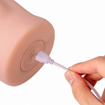 XISE - AGGIE VIBRIERENDER VAGINA-MASTURBATOR MIT VIBRATION