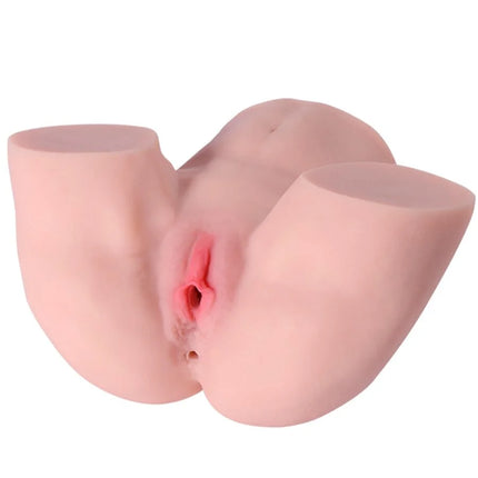 XISE - CINDY REALISTISCHER VAGINA- UND ANUS-MASTURBATOR RÜCKENPOSITION - Anus-Masturbator ohne Vibration
