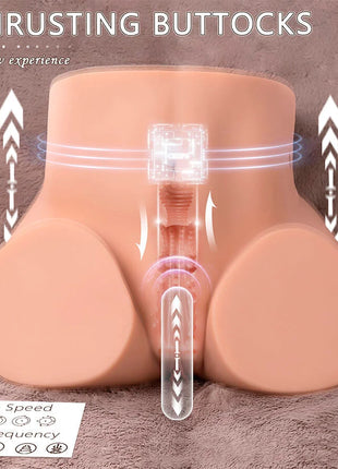 XISE - ETHEL THRUSTING REALISTISCHER VAGINA-MASTURBATOR MIT MEHRPOSITIONSVIBRATION