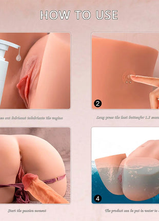 XISE - ETHEL THRUSTING REALISTISCHER VAGINA-MASTURBATOR MIT MEHRPOSITIONSVIBRATION