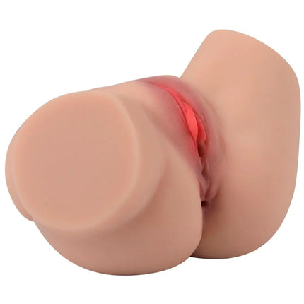 XISE - EVA MEHRPOSITIONS-REALISTISCHER VAGINA- UND ANUS-MASTURBATOR - Anus-Masturbator ohne Vibration