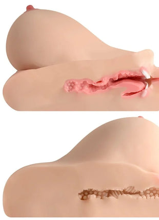 XISE - JALOME MASTURBADOR 3 IN 1 VAGINA MUND UND BRUST - Anus-Masturbator ohne Vibration