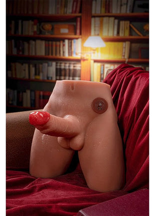 XISE - JASON REALISTISCHER DILDO-MASTURBATOR MIT STOSS UND VIBRATION 17 CM - Realistische Dildos