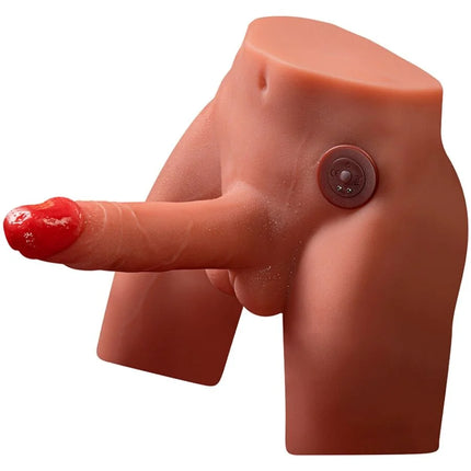 XISE - JASON REALISTISCHER DILDO-MASTURBATOR MIT STOSS UND VIBRATION 17 CM - Realistische Dildos