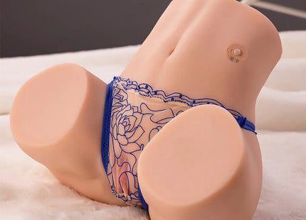 XISE - MAYA SAUGEND REALISTISCHER VAGINA- UND ANUS-MASTURBATOR MIT VIBRATION UND SAUGUNG 4,5 KG - Realistische
