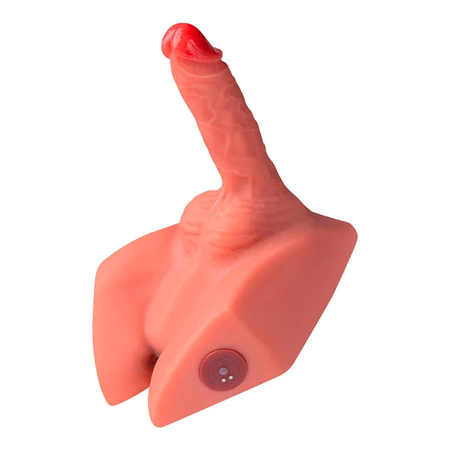 XISE - MICHAEL REALISTISCHER DILDO UND ANUS-MASTURBATOR MIT STOSSFUNKTION 15 CM - Realistische Dildos
