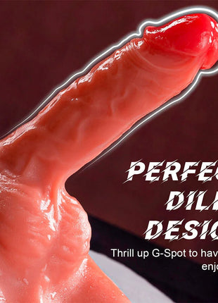 XISE - MICHAEL REALISTISCHER DILDO UND ANUS-MASTURBATOR MIT STOSSFUNKTION 15 CM - Realistische Dildos