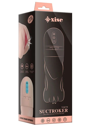 XISE - SUCTROKER V2.0 VI VAGINA-MASTURBATOR MIT VIBRATION