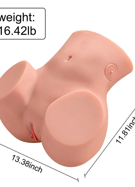 XISE - SYDNI REALISTISCHER MULTIPOSITIONS-VAGINA-MASTURBATOR MIT STOSSFUNKTION