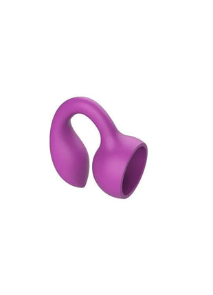 Xocoon persönliches massager fuchsia silikon nase clip in lila mit glattem, abgerundetem design