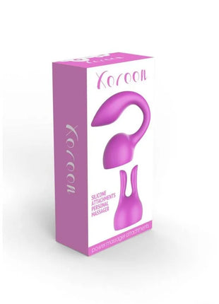 Pinkfarbene silikonanhänge für persönlichen massager in fuchsia von koroon im produkt xocoon anhänge