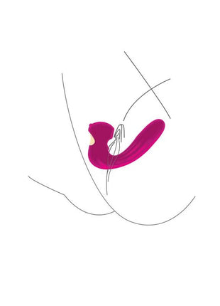 XOCOON - CELESTIAL LOVE VIBE STIMULATOR FUCHSIA - Druckwellen saugende Vibratoren
