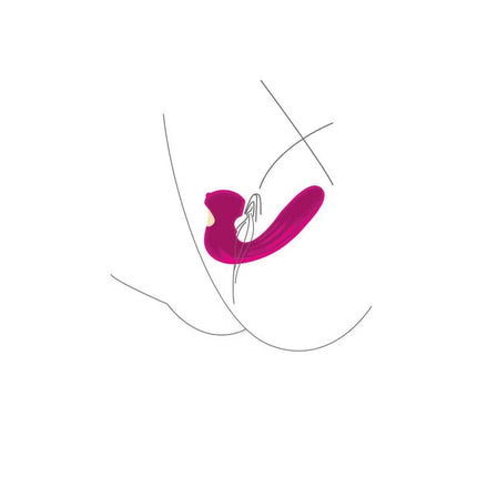 XOCOON - CELESTIAL LOVE VIBE STIMULATOR FUCHSIA - Druckwellen saugende Vibratoren