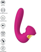 XOCOON - CELESTIAL LOVE VIBE STIMULATOR FUCHSIA - Druckwellen saugende Vibratoren