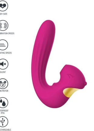 XOCOON - CELESTIAL LOVE VIBE STIMULATOR FUCHSIA - Druckwellen saugende Vibratoren