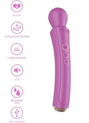 XOCOON - DER GEBOGENE STAB FUCHSIA - Wand-Vibrator