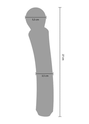 XOCOON - DER GEBOGENE STAB GRÜN - Wand-Vibrator