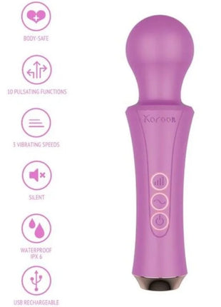 XOCOON - DER PERSÖNLICHE ZAUBERSTAB FUCHSIA - Wand-Vibrator