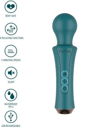 XOCOON - DER PERSÖNLICHE ZAUBERSTAB GRÜN - Wand-Vibrator