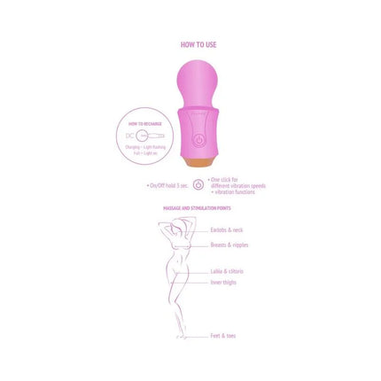 XOCOON - DER REISENDE ZAUBERSTAB FUCHSIA - Minivibrator