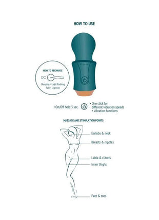 XOCOON - DER REISENDE ZAUBERSTAB GRÜN - Minivibrator