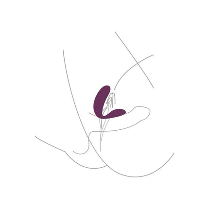 XOCOON - GEBUNDENER VIBRATOR FÜR LIEBESPAARE - Paar-Vibrator