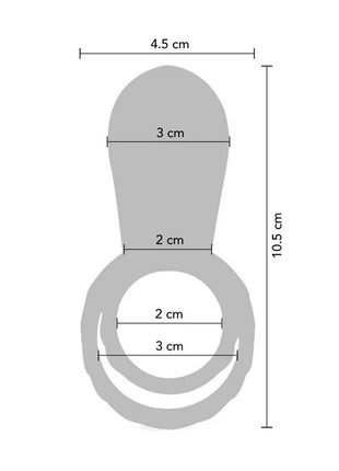XOCOON - PAAR-STIMULATORRING FUCHSIA - Penisring für Paare