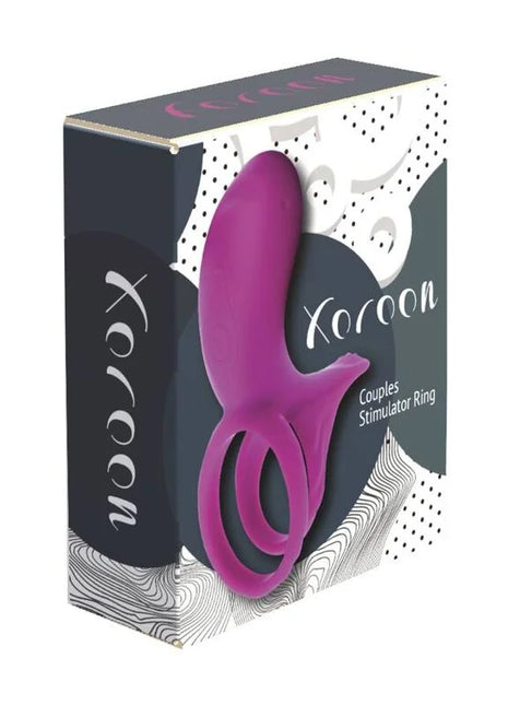 XOCOON - PAAR-STIMULATORRING FUCHSIA - Penisring für Paare