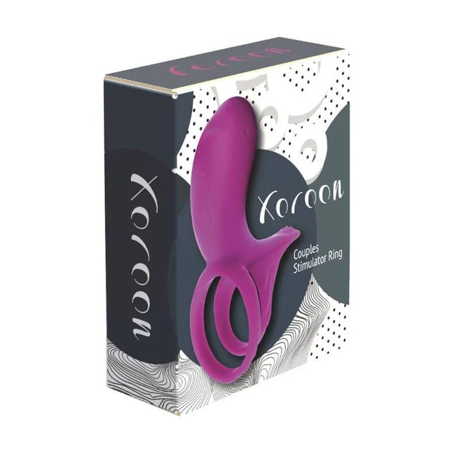 XOCOON - PAAR-STIMULATORRING FUCHSIA - Penisring für Paare