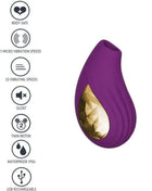 XOCOON - STIMULATOR DER GÖTTLICHEN LIEBE LILA - Druckwellen saugende Vibratoren