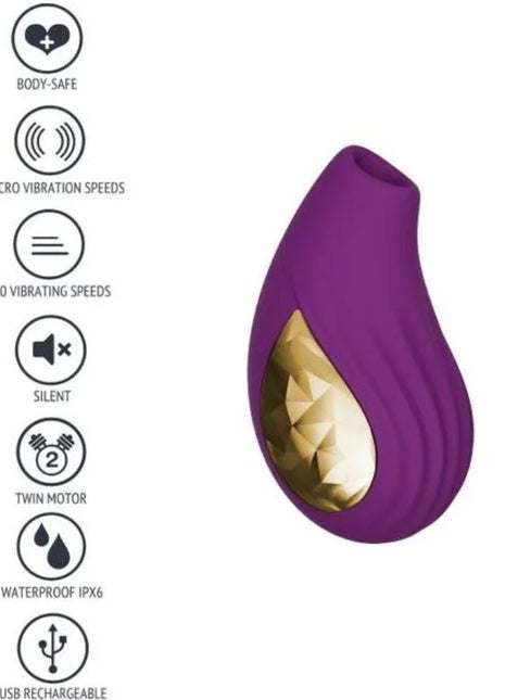 XOCOON - STIMULATOR DER GÖTTLICHEN LIEBE LILA - Druckwellen saugende Vibratoren