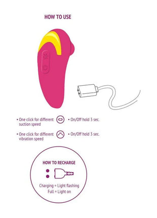 XOCOON - STIMULATOR DER UNENDLICHEN LIEBE FUCHSIA - Druckwellen saugende Vibratoren