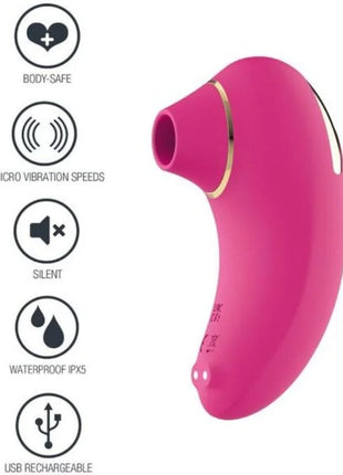 XOCOON - STIMULATOR DER UNENDLICHEN LIEBE FUCHSIA - Druckwellen saugende Vibratoren